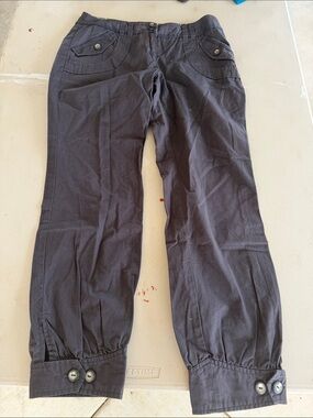 Mastina Y2K Style Cropped Capri Pants